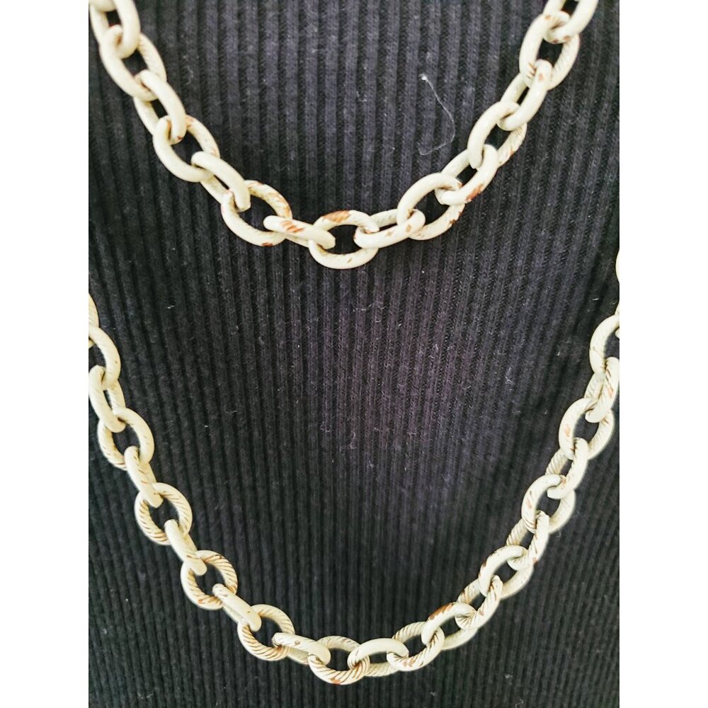 Vintage Signed 60’s Crown Trifari Waterfall Necklace seen in Devil Wears Prada! - Picture 11 of 15